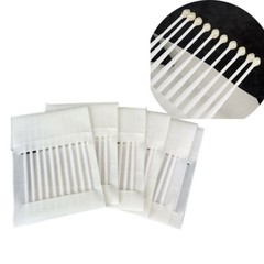 60Pc Dental Lab Disposable Sticky Applicators With Adhesive Tip 10cm Micro Brush