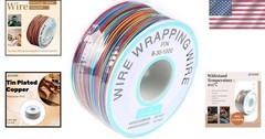 Electronic 30 AWG Multicolor Tinned Copper Wire 250m Solid Core Cable