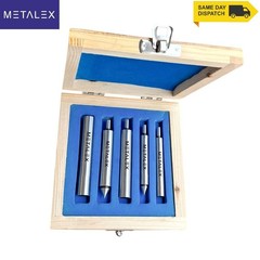 5 Pc Edge Center Finder Set Single Double End Wiggler Milling CNC Steel Tool Kit