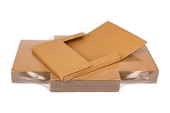 50 Pack LP Mailers, 12.8×12.8×1 inch Vinyl Record Shipping Boxes