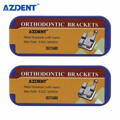 Dental Orthodontic Brackets Braces Roth MBT 022 018 1st/2nd Molar AZDENT
