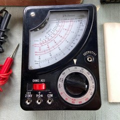 Philmore M20K Multitester 20,000 Ohms Made Japan Inwood NY Parts Box Manual VTG