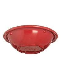 Carlisle KL80505 Kingline Red 4.75 Oz Rimmed Fruit, Salsa, Queso Bowl, 47 Pcs