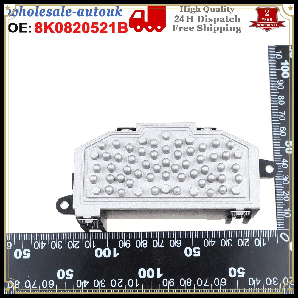 8K0820521B Heater Blower Motor Fan Resistor For A4 8K2 8KH 8K5 B8 A5 8T3 8F7 8TA