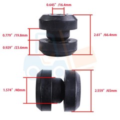4Pcs Shock Mount 73-00160-02 for Carrier Transicold Trailer Unit X2 X4 Ultra XL