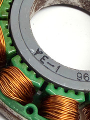 Vintage CubeMars RI50 Frameless Inrunner Torque Motor.