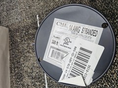 CME 14 AWG Stranded THHN or THWN-2 or MTW 500 ft. Machine Tool Wire Gray
