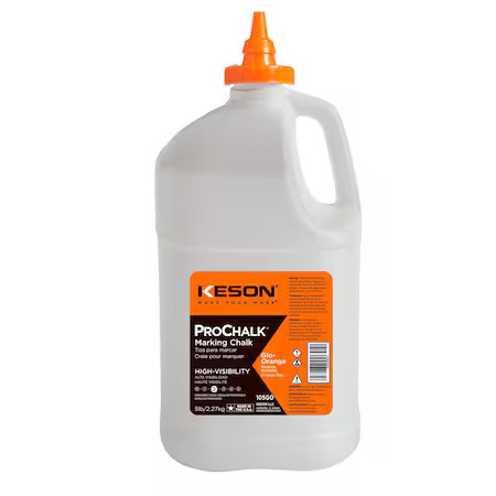 Keson 105Go Marking Chalk Refill,Orange,5 Lb
