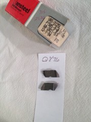 10 NEW VR WESSON NG 3125L TOP NOTCH CARBIDE INSERTS. GRADE VR52. {Q876}