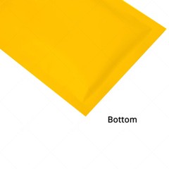 Multi-Color & Size Matte Finish Foil Mylar Double-Sided Zip Lock Pouch Bag M
