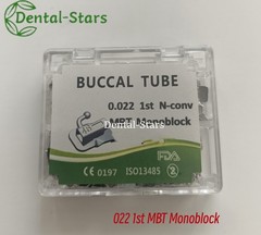 Dental Ortho Buccal Tubes 1st 2nd Molar Roth MBT Monoblock Bondable Mesh Base