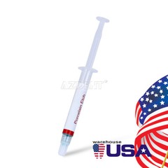 Dental Porcelain Etch Gel 9.5% HF Hydrofluoric Acid Etchant 2.5ml/Syringe Tips