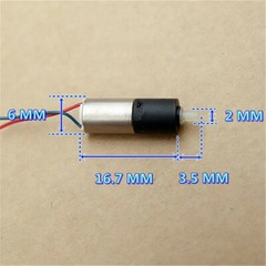 1/2/4Pcs Micro Mini Planetary Gear Motor 6mm DC3V Coreless Gearbox 1200RPM DIY