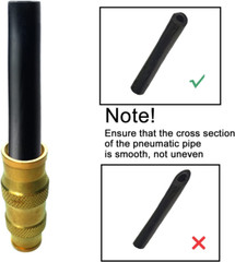 Push to Connect Fittings 3/8 Inch Tube OD Pneumatic Fittings DOT Air Fittings
