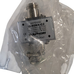 New PolyPhaser IS-50NX-C2 Type N F/F Coaxial RF Antenna Surge Protector Arrestor