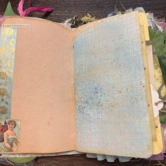 Fairy Junk Journal Silver Pink Boho Woodland Grungy Softcover 3 Signatures