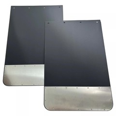 24×36 Universal Mud Flap Splash Guard w/ Stainless Steel Weights for Semi Truck