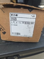 25 EATON B104ZN Four Hole Corner Angle B-Line Series Zinc Plated Made In USA NEW