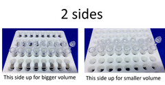 Magnetic beads separator rack for Ampure beads made in 96 wells plate format