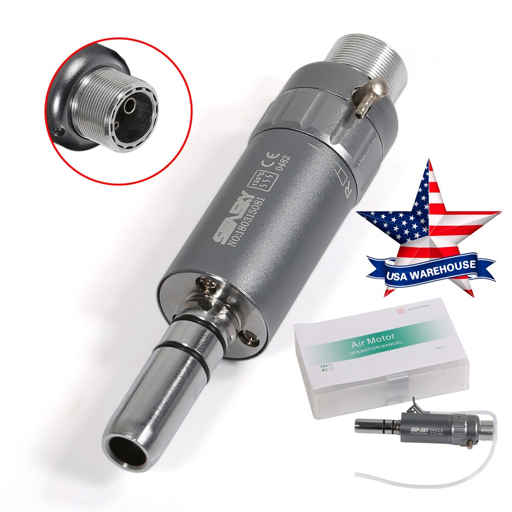 USA NSK Style Dental Low Slow Speed Air Motor Handpiece 4Hole E-type YP/EP M4
