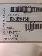 Lot of 10 Advance Centium ICN-2S54-T Electronic T5 HO Ballast 120-277V NEW