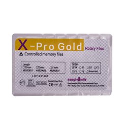 6Pcs Dental NITI Gold Opener Files SX Endodontic Engine Rotary Files EASYINSMILE