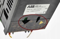 ABB C355/0100/STD Temperature Controller COMMANDER 350