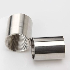 Feelers 304 Stainless Steel Cast Pipe 1″ Female x 1.4″ Length, Copper