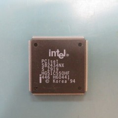 INTEL S82434NX Qty of 3 per Lot CACHE CONTROLLER, CMOS, PQFP208