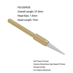 Dental Surgical Ceramic Soft Tissue Trimmer Bur for Gingivectomy