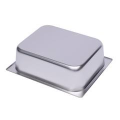 6 Pack 4″ Deep 1/2 Size Stainless Steel Steam Table Pans Hotel Food Prep Pan NEW