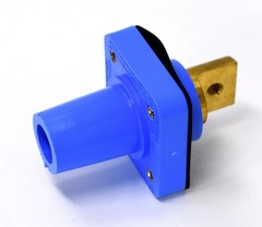 Marinco Bates CL40FRB-BB-D Advance Devices CL Panel Mount Bar Female Blue New