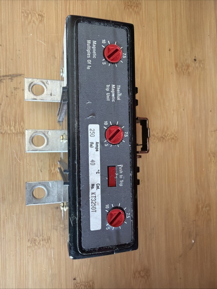 Used Eaton – KT3250T – Eaton 250A Thermal Magnetic Trip Unit