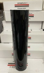 Roll Black Glossy Vinyl 24 ” x 50 yards ( 150 Feet ) Liquidation Interflex®