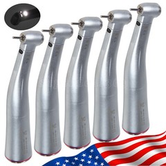 NSK Style Dental Electric 1:5 Increasing LED Contra Angle High Speed Handpiece A