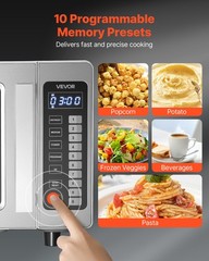 VEVOR Countertop Microwave Oven Commercial Microwave 0.9 cubic-ft 1000W Lock