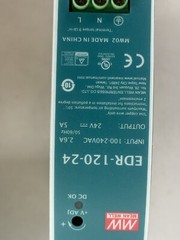 MEAN WELL EDR-120-24 120W 24V 5A Single Output Industrial DIN Rail Power Supply