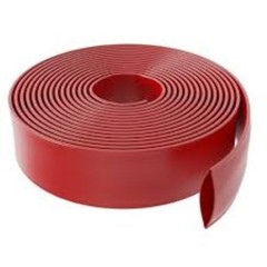 2″ ID 150 PSI Reinforced Red Layflat Water Discharge Hose ( 5 Foot Length)