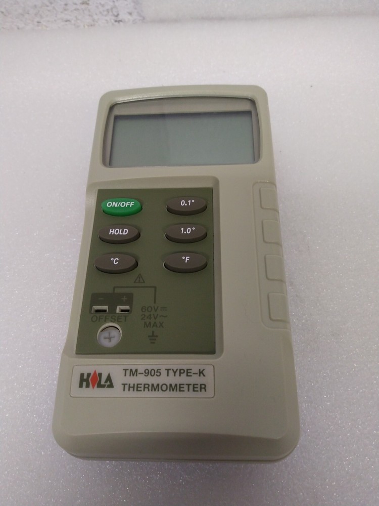 HILA TM-905 Type-K Digital Thermometer – 50°C~1300°C / 58°F~1999°F