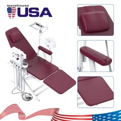 Portable Dental Folding Chair Air Turbine /Scaler /Hygiene Prophy Handpiece 4H