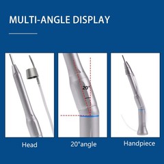 Dental Surgical 20° Degree Straight Head 1:1 Direct Drive Operation Handpiece US
