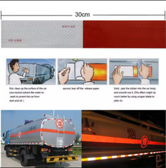 DOT-C2 Conspicuity Tape Car Truck Warning Reflective Reflector Stickers 2”x50’