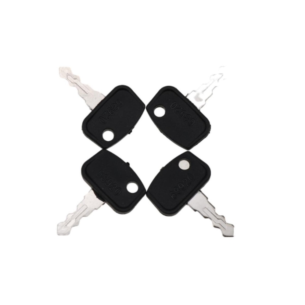 4Pcs Ignition Keys PL501-68920 For Kubota RTV 400 500 900 1140 Zero Turn Mowers
