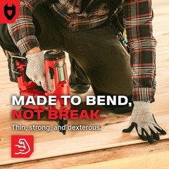 Professional Cut Resistant Work Gloves for Men and Women with Firm Grip and W…