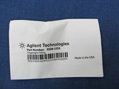 2PCS Agilent 0100-1516 Fittings 2/pack, 4 total, 1.6 mm ID, PEEK, FAST SHIPPING