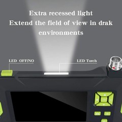 Industrial Endoscope, HD 1080P Inspection Camera with 4.3 inch LCD Screen, 8 LED…