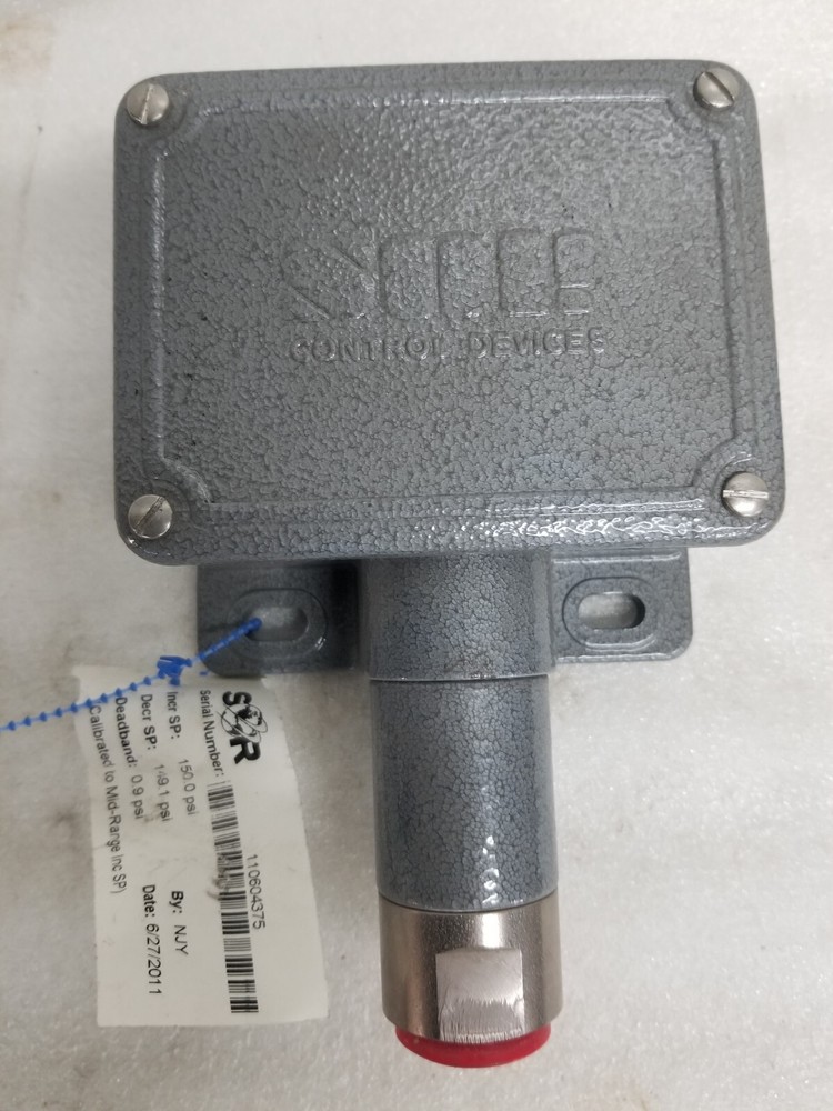 SOR 6NN-K45-N4-F2A Static-O-Ring Weather-Proof Presure Switch 20-275 PSI