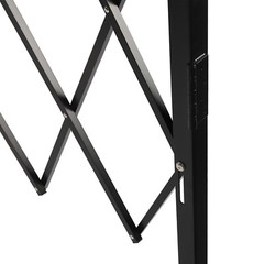 2m Single Folding Security Gate Rolling Door Gate 7.22’H x 7.5’W Fold Gate NEW