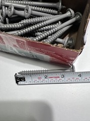 Star Flat Head Epoxy Wood Screws 12 x 3-5/8″ FMLLF358-50 No Drill Bit