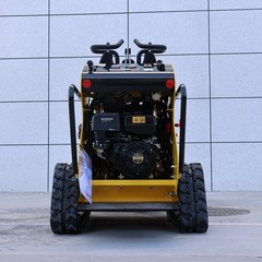 RATO Mini Skid Steer Loader 13.5HP Engine Tracked Compact Stand-on +4 Attachment